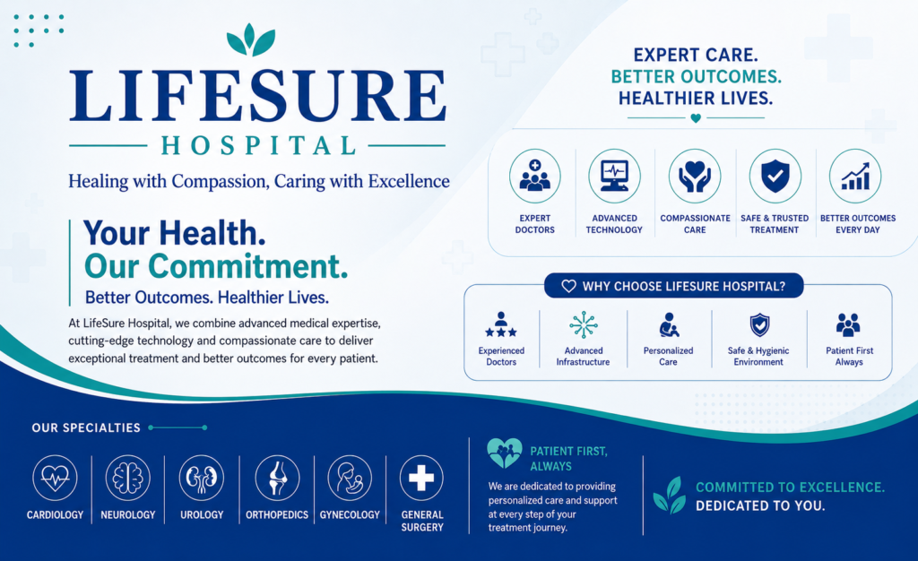 services at lifesure hospital gorakhpur